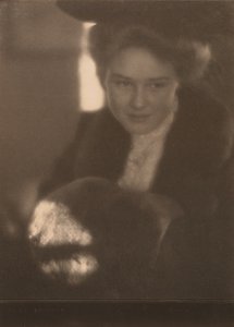 Dziewczyna z mufką autorstwa Clarence H. White