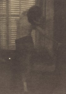 Model w nowojorskim studio, ok. 1915.