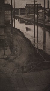 Słupy telegraficzne, 1898.