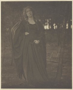 Bez tytułu [kobieta w lesie], 190105.