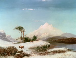 Wyżyny Szkockie, 1873 r. autorstwa Clarence Roe