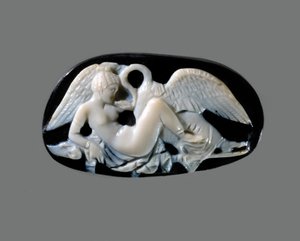 Leda i kamea łabędzia, III wiek. OGŁOSZENIE.
