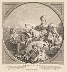 Poezja epicka autorstwa Claude Agustin Duflos