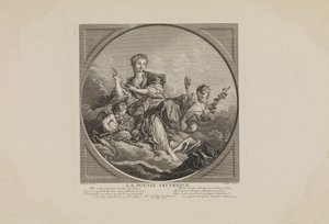 Poezja satyryczna autorstwa Claude Agustin Duflos