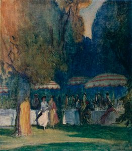 W Kensington Gardens, 1914 autorstwa Claude Allin Shepperson