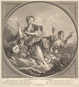 Poezja satyryczna, ca. 1741.