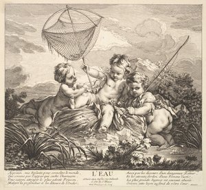 Woda, XVIII wiek.