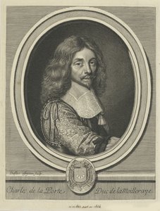 Charles de la Porte, książę La Meilleraye 1602-1664, ok. 1690. autorstwa Claude Duflos