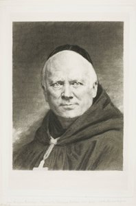 Dom Prosper Guéranger, opat Solesmes autorstwa Claude Ferdinand Gaillard