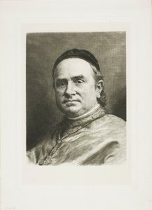 Monsignor Pie, biskup Poitiers autorstwa Claude Ferdinand Gaillard