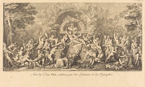 Feste du Dieu Pan, celebree par des Sylvains et des Nymphes (Święto Boga Pan obchodzone przez Sylvany i Nimfy)