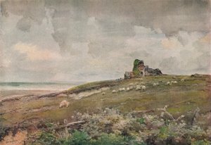 Stara ruina w Suffolk, ok. 1915 r.