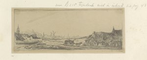 Landschap met een koets Kolekcja osiemdziesięciu pięciu oryginalnych grafik (tytuł serii) autorstwa Claude Henri Watelet