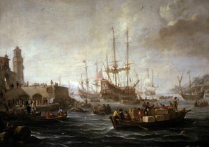 Pejzaż morski autorstwa Claude Joseph Vernet