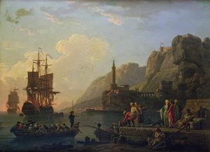 Port autorstwa Claude Joseph Vernet