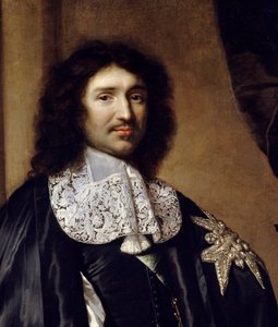Szczegóły: „”Portret Jeana Baptiste (Jean-Baptiste) Colbert (1619-1683) Ministra Ludwika XIV”” Obraz Claude