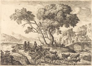 Wyjazd na Pola autorstwa Claude Lorrain