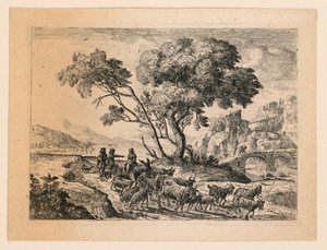 Wyjazd na Pola autorstwa Claude Lorrain