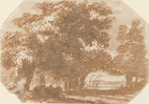 Gaj Drzew autorstwa Claude Lorrain