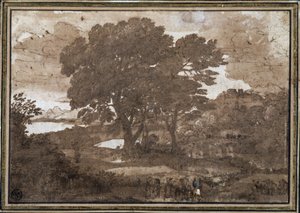 Krajobraz autorstwa Claude Lorrain
