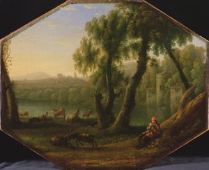 Krajobraz autorstwa Claude Lorrain