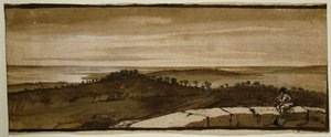 Panorama z Sasso autorstwa Claude Lorrain