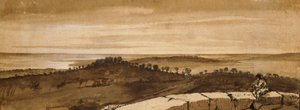Panorama z Sasso autorstwa Claude Lorrain