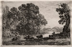 Pasterz, 1606. autorstwa Claude Lorrain