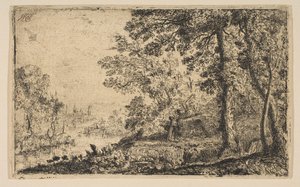 Wizja, ca. 1630. autorstwa Claude Lorrain