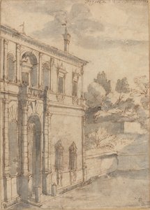Willa Papieża Juliusza autorstwa Claude Lorrain