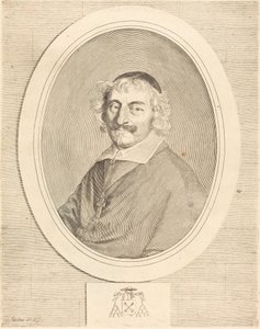 Alfons III Delbene, biskup Orleanu autorstwa Claude Mellan