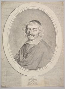 Alfonsa III Delbène, biskupa Orleanu. autorstwa Claude Mellan