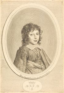 Armand de Bourbon, książę Condi autorstwa Claude Mellan