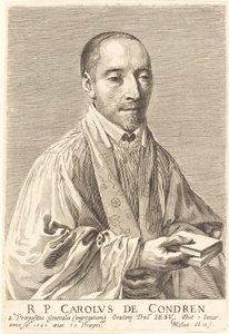 Charles de Condren autorstwa Claude Mellan