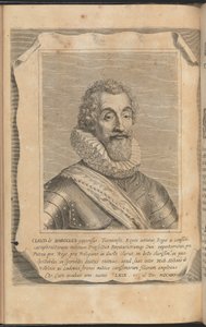 Claude z Marolles autorstwa Claude Mellan