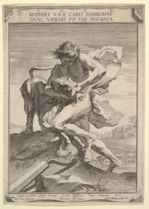 David dusi lwa, 1631. autorstwa Claude Mellan