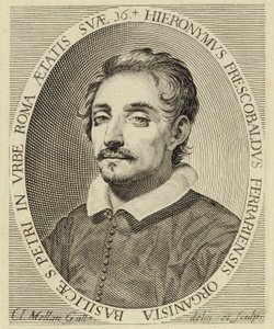 Girolamo Frescobaldi (1583-1643), rycina wykonana przez Claude