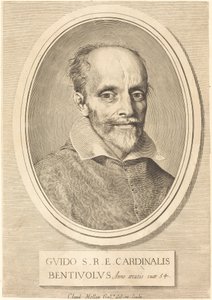 Guido Bentivoglio autorstwa Claude Mellan