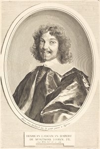 Henri-Louis Habert de Montmor autorstwa Claude Mellan