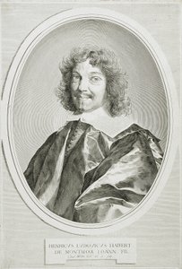 Henri-Louis Habert de Montmor autorstwa Claude Mellan