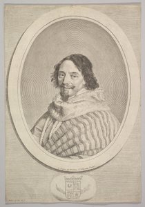 Henry de Mesmes. autorstwa Claude Mellan