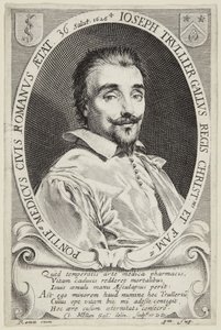 Joseph Trullier autorstwa Claude Mellan