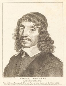 Leonardos Philaras autorstwa Claude Mellan