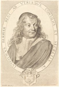 Louis Berryer autorstwa Claude Mellan