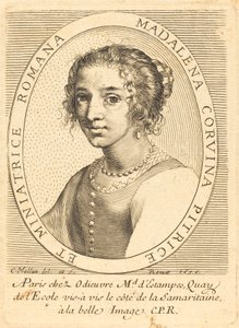 Maddalena Corvina autorstwa Claude Mellan