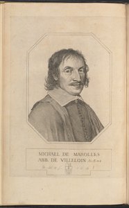 Michał z Marolles autorstwa Claude Mellan