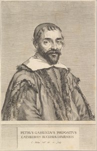 Pierre Gassendi, ca. 1637 lub 1638. autorstwa Claude Mellan