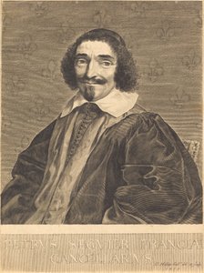 Pierre Séguier autorstwa Claude Mellan