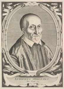 Portret Louisa dOrléansa, 1622. autorstwa Claude Mellan