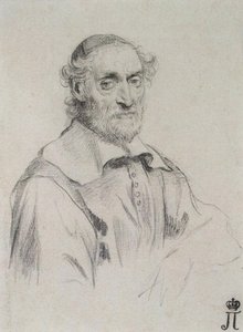 Portret Nicolas-Claude Fabri de Peiresc 1580-1637, 1636-1637 autorstwa Claude Mellan
